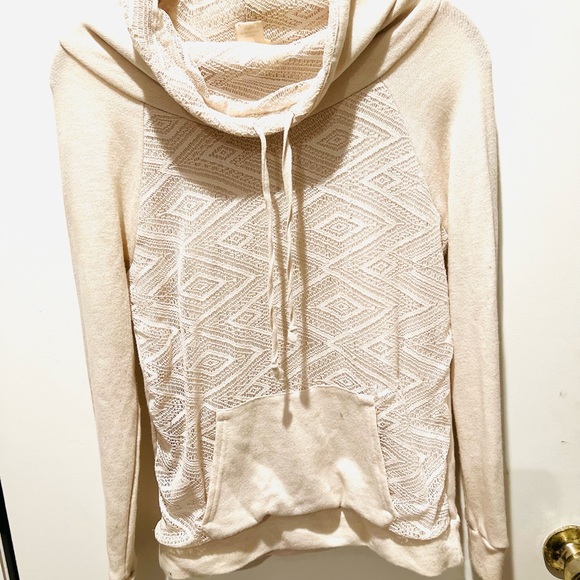 Self Esteem | Tops | White Hoodie | Poshmark